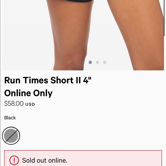 BRAND NEW LULULEMON SHORTS - Picture 7 of 7